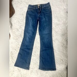 Democracy AB technology, women’s dark blue denim jeans